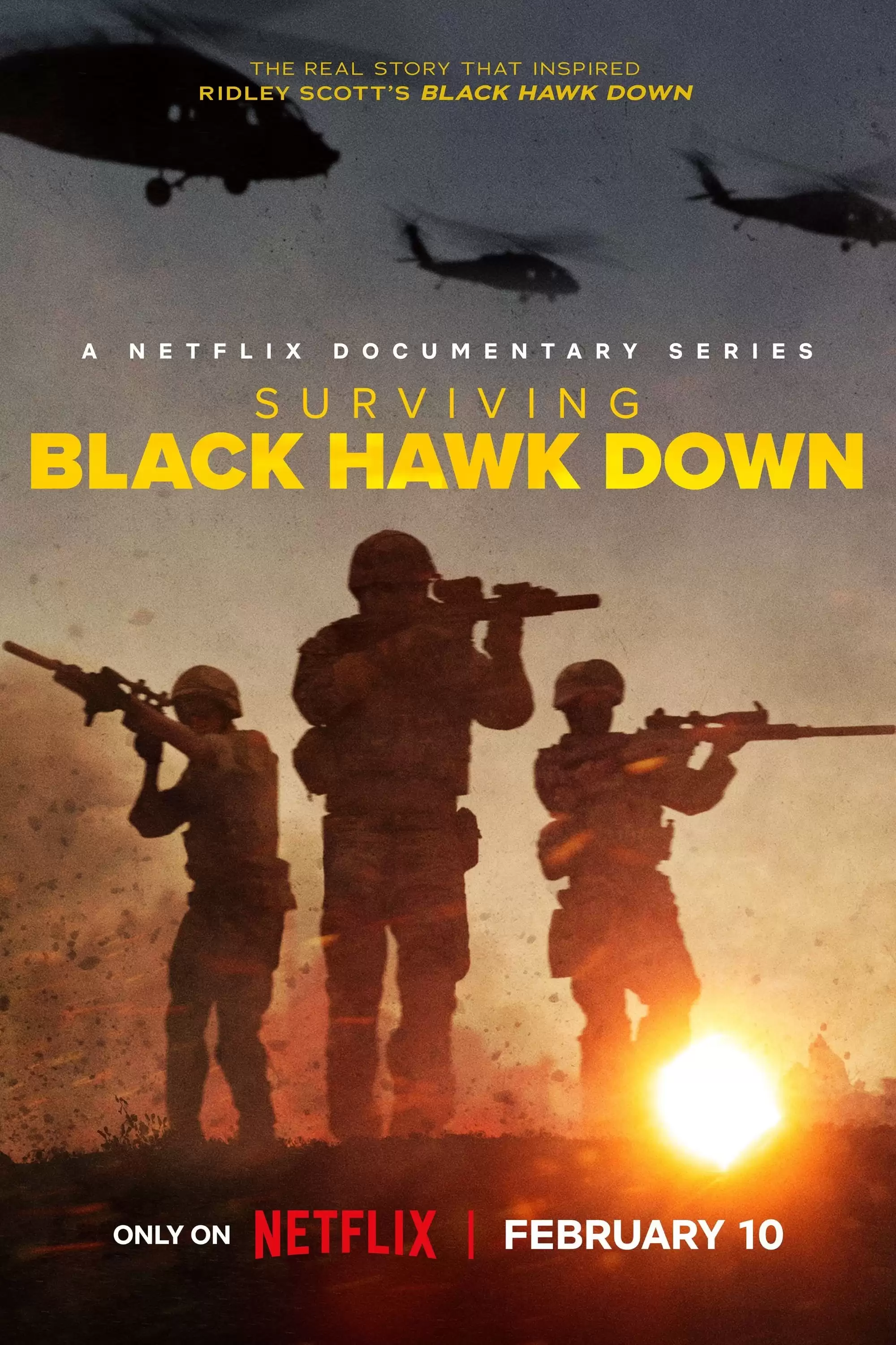 Diều Hâu Gãy Cánh: Sống Sót Sau Trận Chiến | Surviving Black Hawk Down (2025) Diều Hâu Gãy Cánh: Sống Sót Sau Trận Chiến | Surviving Black Hawk Down (2025)