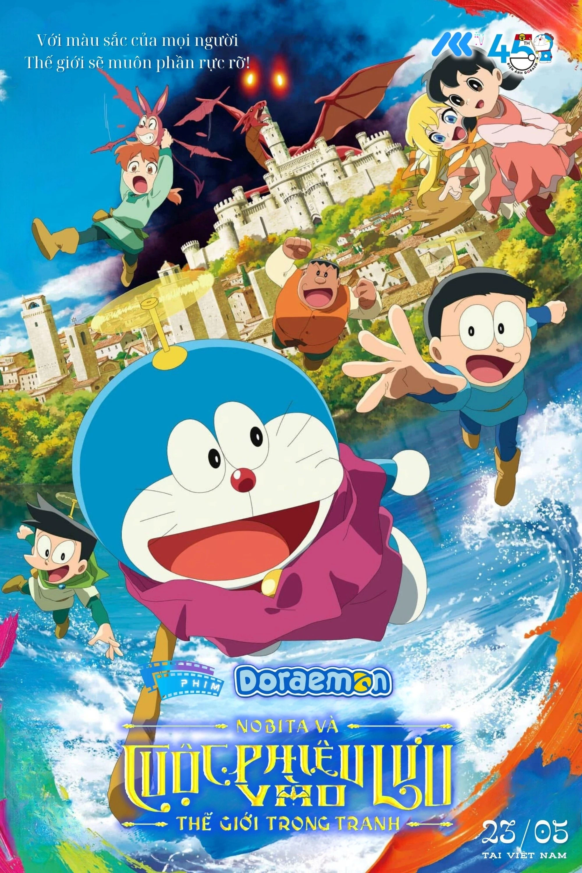 Doraemon Movie 44: Nobita Và Cuộc Phiêu Lưu Vào Thế Giới Trong Tranh | Doraemon The Movie 44: Nobita's Art World Tales (2025)