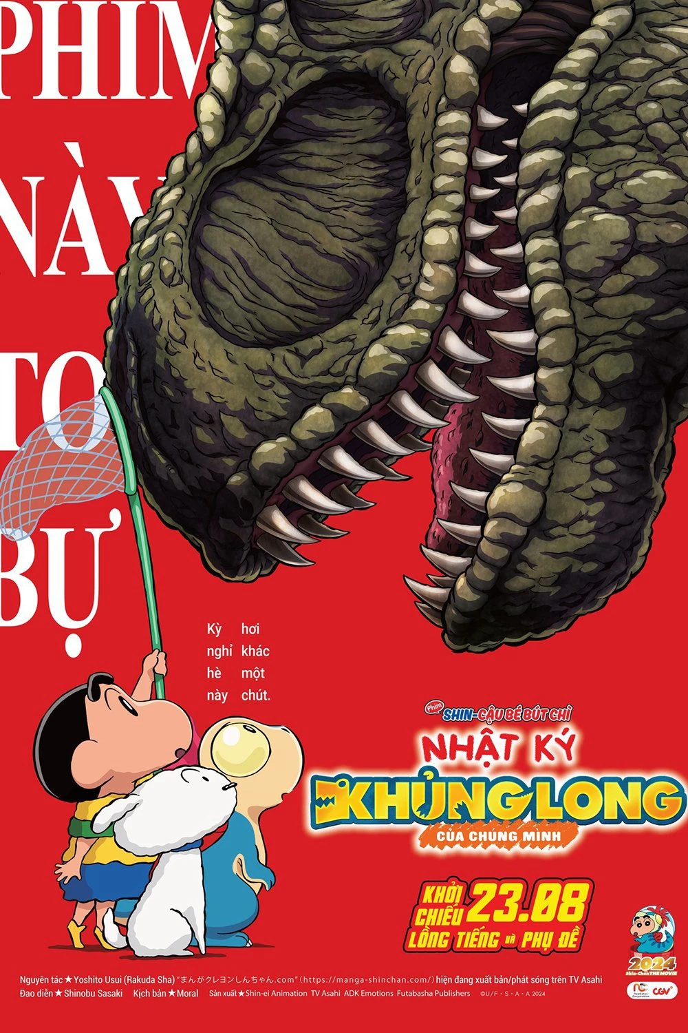 Shin - Cậu Bé Bút Chì 32: Nhật Ký Khủng Long Của Mình | Crayon Shin-chan the Movie: Our Dinosaur Diary (2024)
